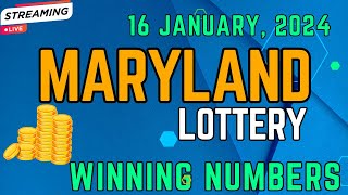 Maryland Evening Lottery Results For - 16 January, 2024 - Pick 3 - Pick 4 - Multi-Match - Powerball