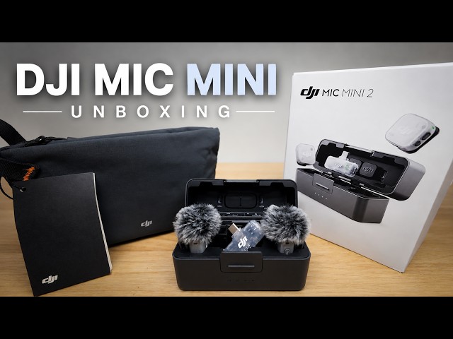 DJI Mic Mini 2 Mobile Version Unboxing - YouTube
