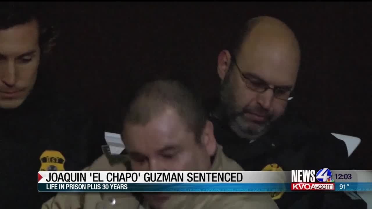 Joaquin 'El Chapo' Guzman sentenced