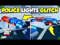 How to Get RARE Emergency Lights on Police Car in GTA 5 Online! (SECRET Police Car Upgrade GLITCH)