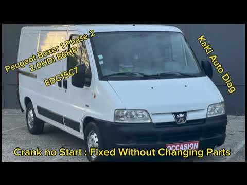 Peugeot Boxer 1 Phase 2 RHV 2.0HDi 86HP. Crank No Start. Fixed Without  Changing Parts. - YouTube