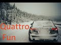 My Audi A6 C6 3.0 TDI Allroad Quattro Compilation snow drift and mud