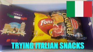 British Guy Trying Italian Snacks For The First Time