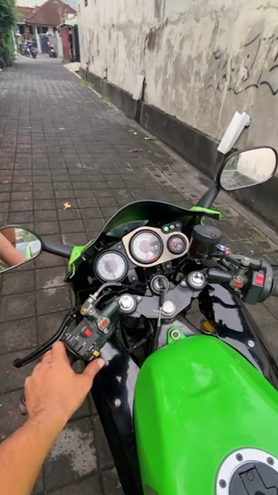 Ninja rr asli warna hijau
