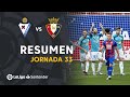 Resumen de SD Eibar vs CA Osasuna (0-2)