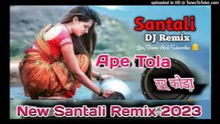 Ape Tola New Santhali Video 2023||A Gida New Santhali Dj Song 2023||Lakhan soren Stephan tudu || #dj