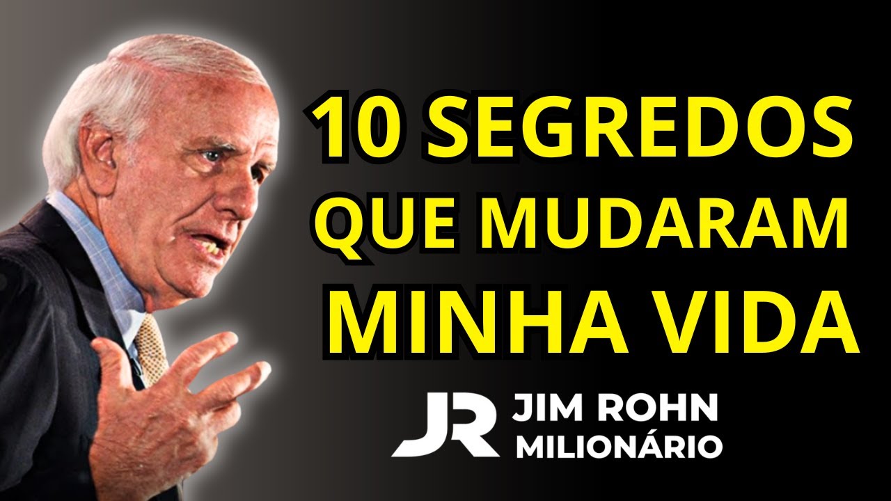 10 Formas de Transformar Sua Vida Rapidamente em 2025 | Jim Rohn - YouTube