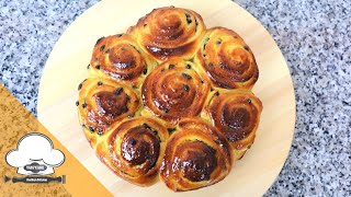 بريوش شينوا بالموز و الشوكولا هشيشة و خفيفة مثل القطن و لا أروع ??  Brioche chinois hyper moelleuse