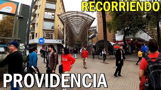 RECORRIENDO PROVIDENCIA : ESTACIÓN MANUEL MONTT Y LOS LEONES - SANTIAGO DE CHILE - WALKING TOUR CITY