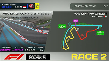 RACE 2 - F1 Mobile Racing Abu Dhabi Community Challenge
