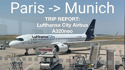 ECONOMY TRIP REPORT: Lufthansa City A320neo. Paris (LFPG) to Munich (EDDM)