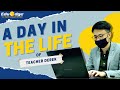 A day in a life of teacher derek  eduedge english tuition  learn english with formulas