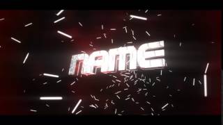 Red Intro Template