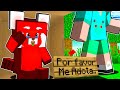 NINGUÉM QUER ADOTAR O BEBÊ RED NO MINECRAFT! (Red: Crescer É uma Fera)