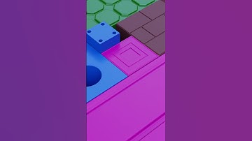 "Rolling on Loop | Made in Blender 3D  #asmr  #shorts  #blender  #oddlysatisfying  #cartoon