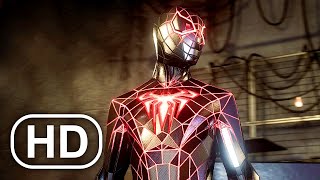 Miles Crafts His Programmable Matter Suit Scene HD  SpiderMan Miles Morales