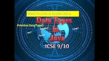 Values and Data Types  in Java Icse 9/10 || Hindi