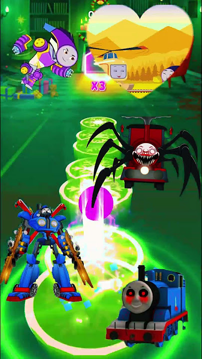 Cana the Train Choo Choo Charles Thomas Robot Megamix Monster Thomas #Shortc