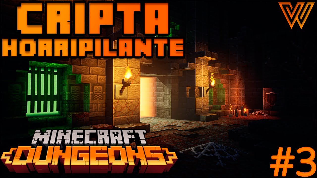 Minecraft Dungeons #3 | Os Segredos da Cripta Horripilante! - YouTube