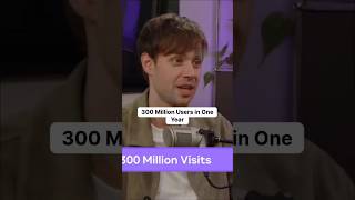 300 Million Users in One Year📱 | Insane Growth😱#startup#business#growth#subscribe