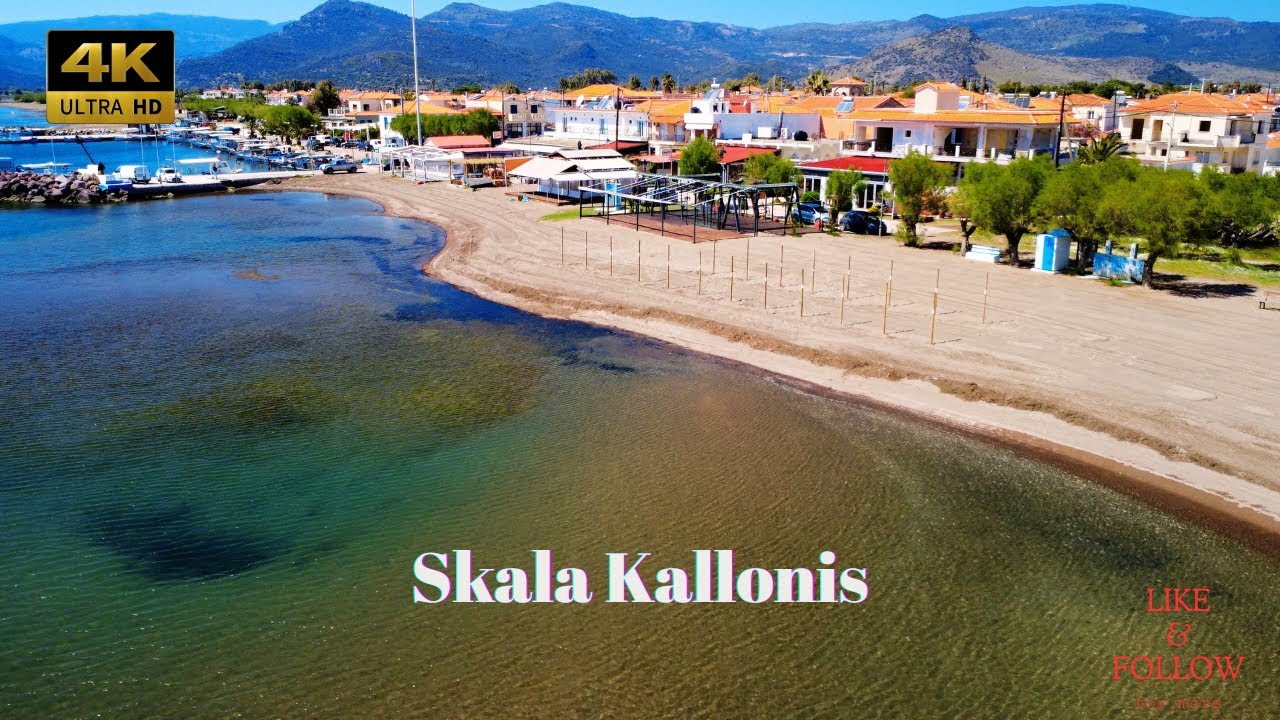 Skala Kallonis – The Heartbeat of Lesvos / Σκαλα Καλλονης l Dji mini 4K