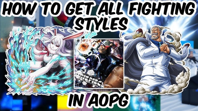 FULL FIGHTING STYLE TIER LIST AND HOW TO GET THEM IN A One Piece Game! 