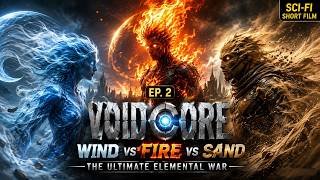 VOID CORE | Ep. 2: Wind vs Fire vs Sand – The Ultimate Elemental War | Sci-Fi Short Film (2026)