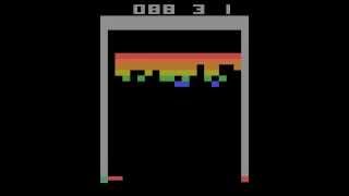 DeepMind's DQN playing Breakout