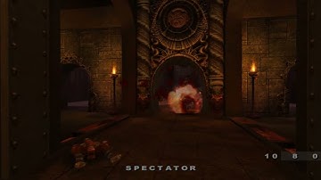 Quake 3: Arena - Xaero Bot Fighting The 1v1 Bots (Nightmare Difficulty 1/3)