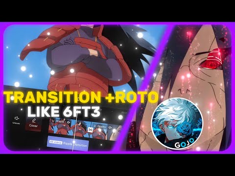 Transition + Rotation like @6ft3 | Cap Cut AMV Tutorial | Easy Method !
