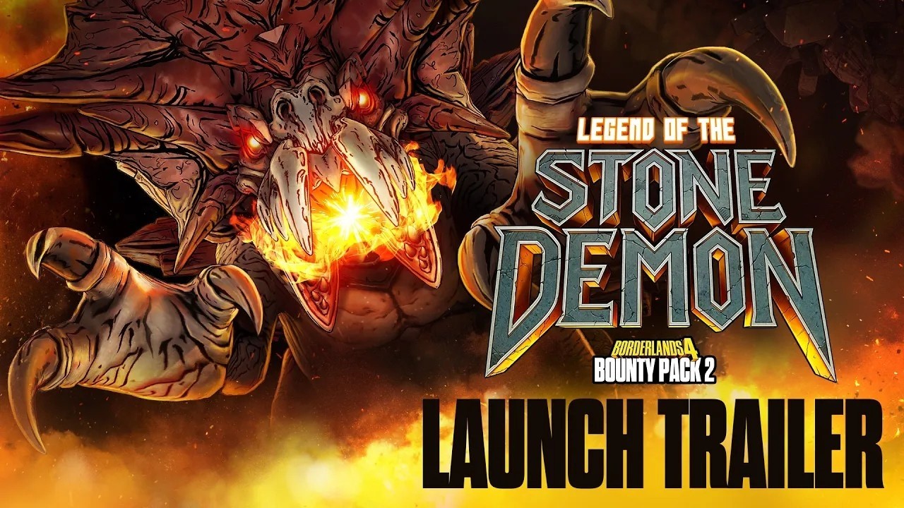 Borderlands 4 - Bounty Pack 2: Legend of the Stone Demon Launch Trailer | GameStop