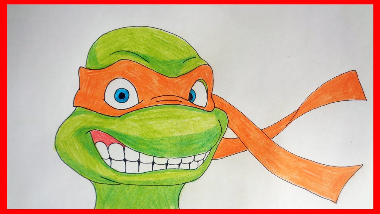 Ninja Turtles Drawing 9