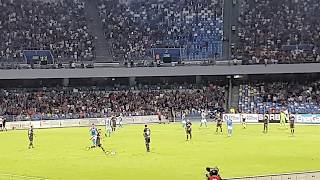 Napoli-Sampdoria 2-0 - Secondo Gol di Mertens in 4K - Live - 14\/09\/2019