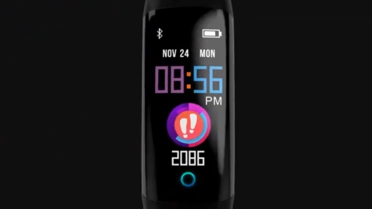 Смарт-часы LIGE, водонепроницаемый фитнес-браслет IP68