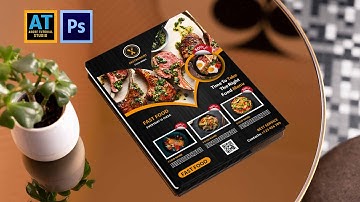 Creative Restaurant Menu template design | Adobe illustrator