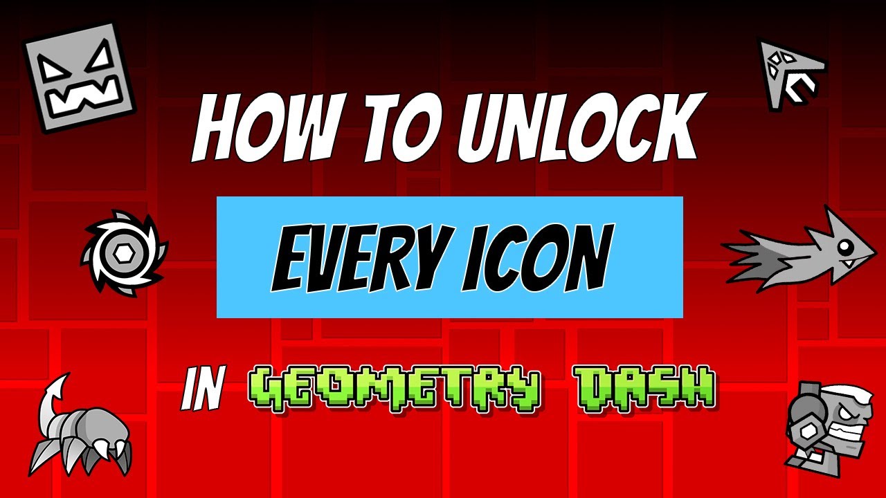 How To Unlock The 'Cat' Icon In Geometry Dash! 