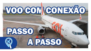 How to take a connecting flight step by step | First flight
