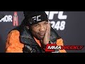 Yoel romero breaks out into dance leg damage ufc 248