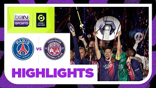 PSG 13 Toulouse | Ligue 1 23/24 Match Highlights