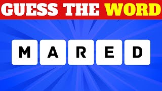 Unscramble the Mystery: Guess the Word Challenge