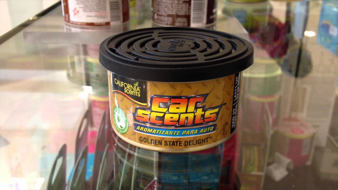 California Car Scents Golden State Delight YouTube