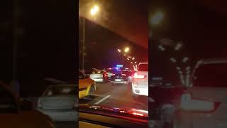 Крупное ДТП на внутренней стороне МКАД 27.08.2017 видео Крупное дтп