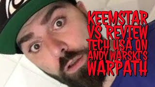 Keemstar Vs Review Tech Usa On Andy Warskis Clip