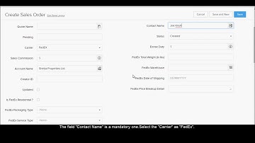 FedEx Extension for Zoho CRM