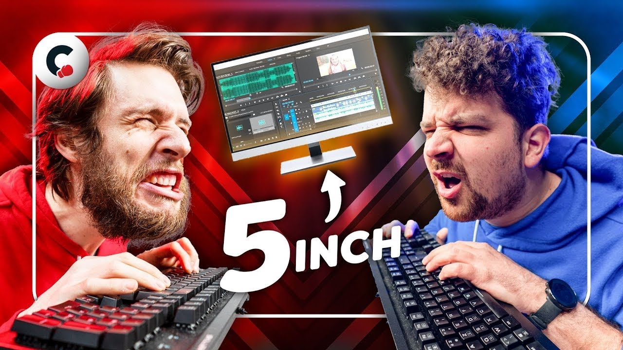 Video EDITING on the World's SMALLEST MONITOR • CineBattle