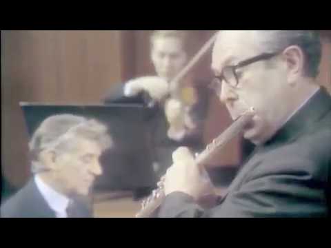 J.S. Bach Brandenburg Concerto No. 5  Nadien, Baker, Bernstein and NY Philharmonic