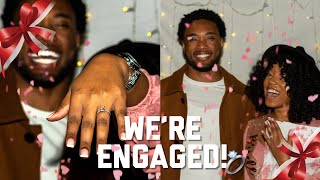 Vlogmas Day 2| 💍 Engagement Reaction Chit Chat | We’re Engaged!