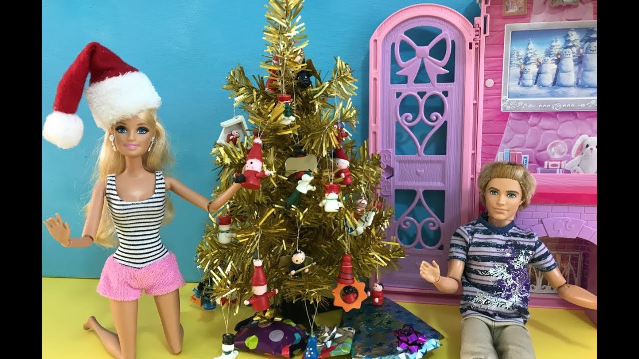 barbie dream house christmas