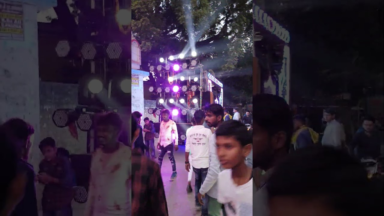 SHIVAM DJ Mirzapur Durga Puja visarjan New look 24 10 2023 chunar 