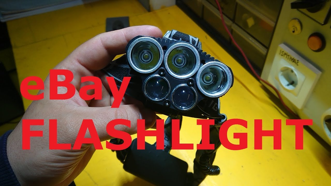 Rechargeable Torch Lamp Flashlight 90000LM 5X XM-L T6 Head Light LED Headlamp